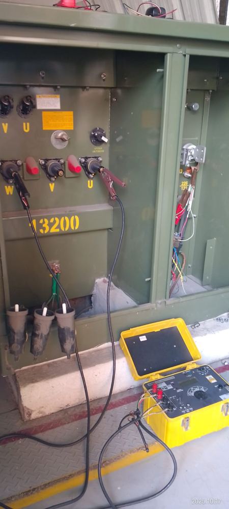 Subestación: pruebas al transformador en Cúcuta